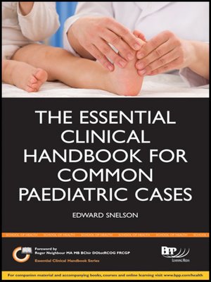 cover image of The Essential Clinical Handbook for Common Paediatric Cases